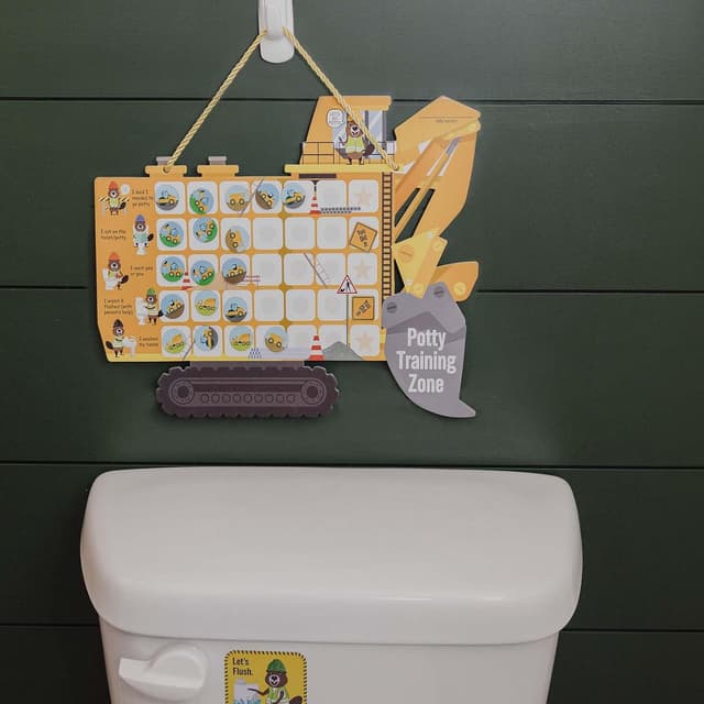 Thumbnail 6 de Potty Training Chart with 35 Stickers, 3 Reminder Stickers and Crown (Tractor) for Boys and Girls