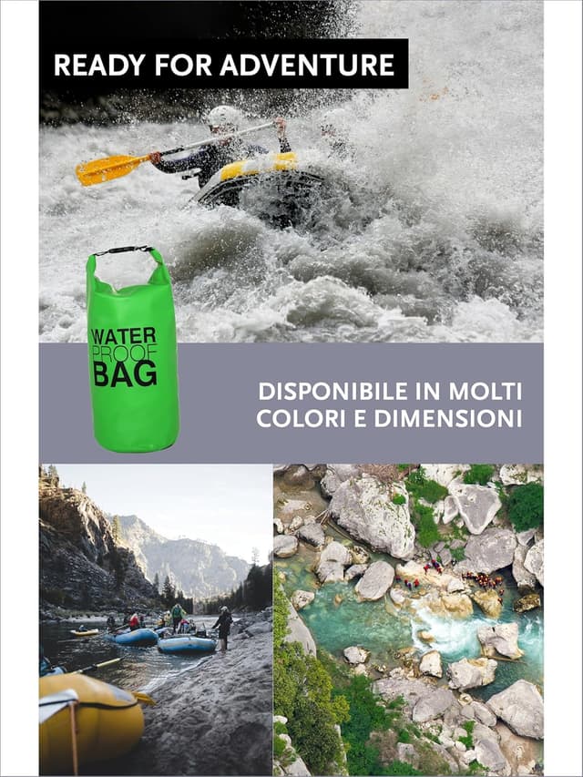 Detalle 1 de DonDon Dry Bag impermeabile da 2 litri