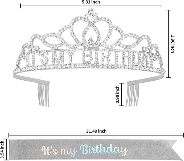 Thumbnail 1 de Norbiariz Birthday Crown Set for Women