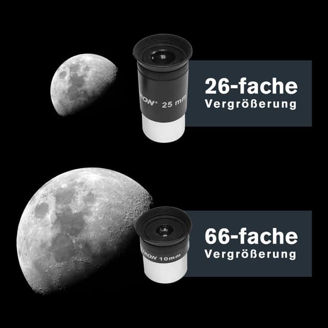 Detalle de Celestron StarSense Explorer DX 102AZ (22460) – smartphone-fähiges Refraktor-Teleskop mit StarSense App, grau