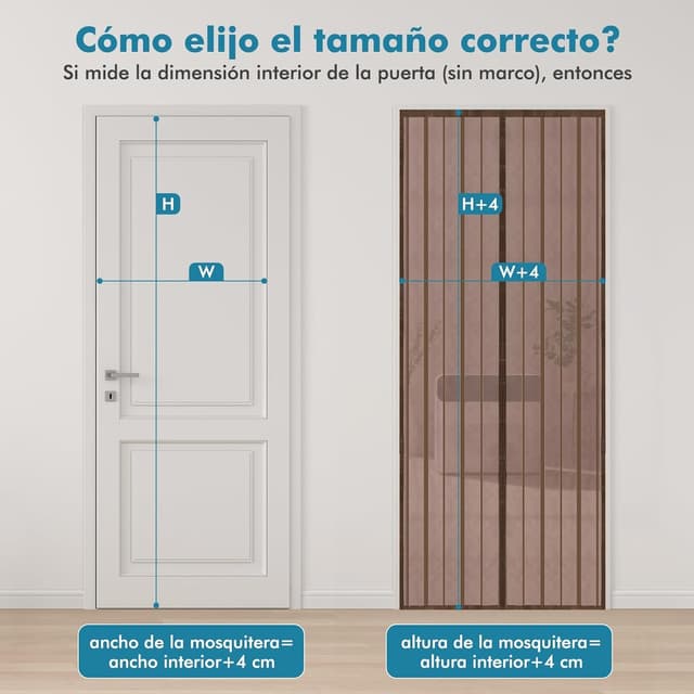 Thumbnail 4 de Sekey Cortina Magnética 110x220 cm para Puertas