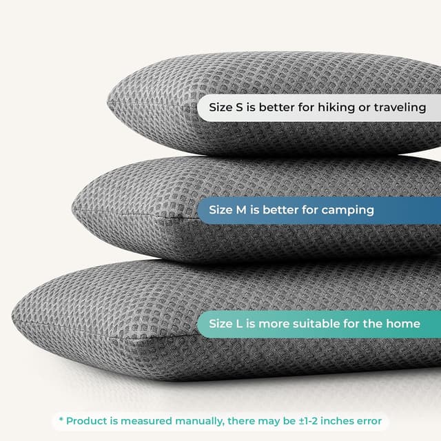 Thumbnail 6 de PEUJEW Reisekissen Memory-Schaum S Dunkelgrau