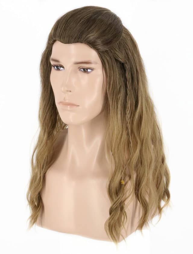 Thumbnail 1 de LeMarnia Thor Perücke lange lockig 🎭