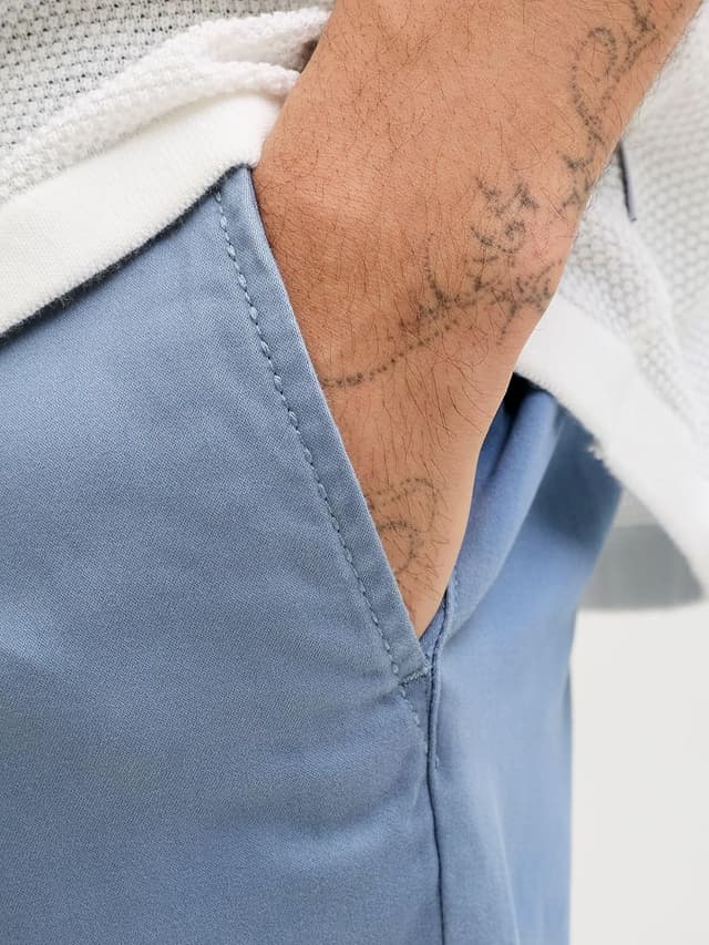 Detalle de Jack & Jones Herren Jpstmarco Jjbasic Corduroy-Chino Slim Fit mit niedriger Taille