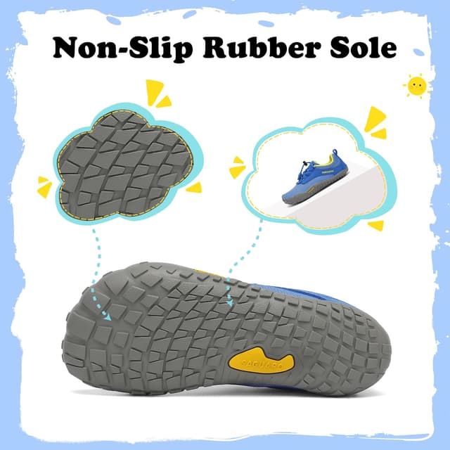 Detalle de SAGUARO Scarpe Barefoot Bambini 24-36 da trail a piedi nudi per uso quotidiano, asilo e parco