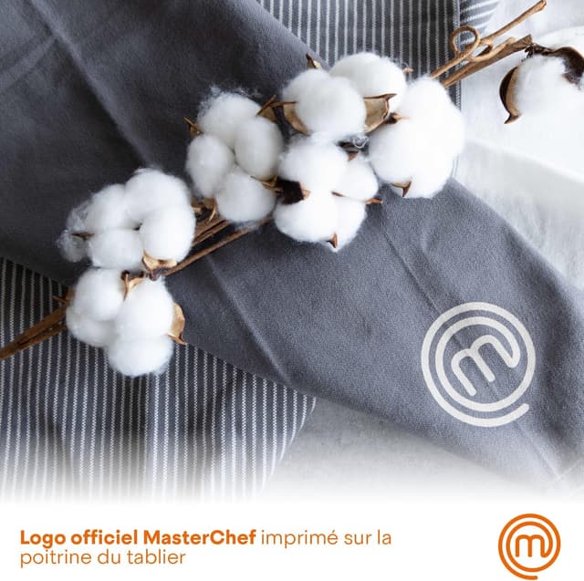 Thumbnail 3 de MasterChef Tablier de Cuisine résistance 250°C