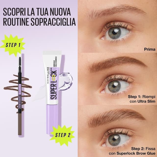 Thumbnail 6 de MAYBELLINE Super Lock Brow Glue gel fissatore sopracciglia 7 ml 💄
