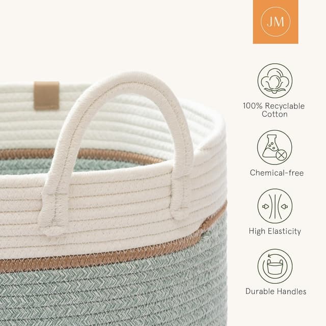 Thumbnail 5 de LA JOLIE MUSE Wäschekorb 32 L Efeugrün