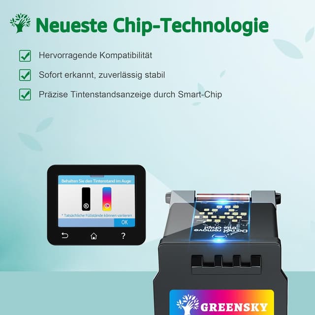 Detalle de GREENSKY 540XL 541XL Multipack 620/530 Seiten 📄