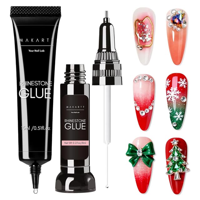 Imagen de Makartt Nail Rhinestone Glue Gel Set 15ml en OfertitasTOP