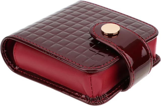 Detalle de Kilofly Genuine Leather Lipstick Case for Cosmetics 💄