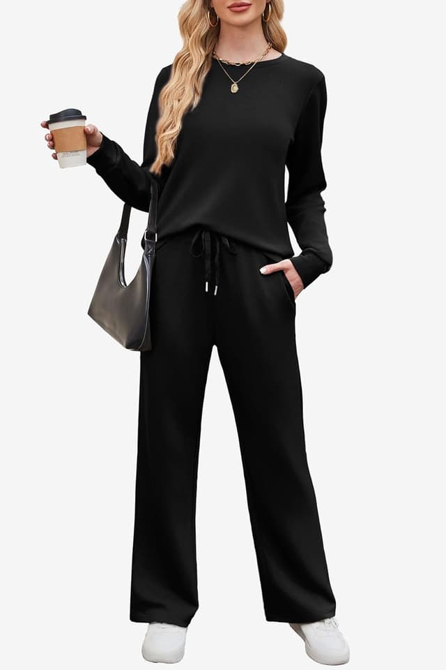 Detalle 2 de WIHOLL Lounge Sets 2-Piece Tracksuit for Women
