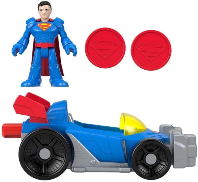 Detalle 2 de Imaginext DC Metal Force JFJ69, supermobile 7,5 cm