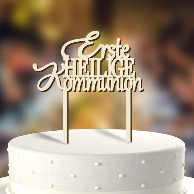 Thumbnail 6 de Rhsemi Cake Topper Holz Beste Mama