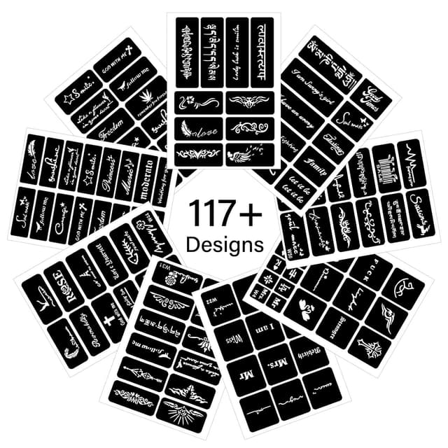 Detalle de Razet Tattoo Schablonen 117 Vorlagen