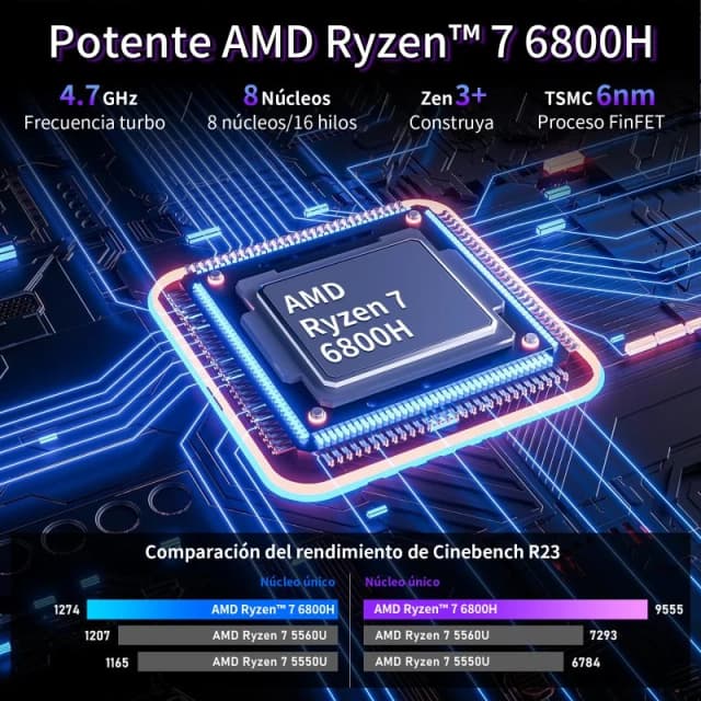 Thumbnail 1 de Vanwin NS2152R-RT Laptop 15.6" Ryzen 7, 16GB, SSD, Windows 11