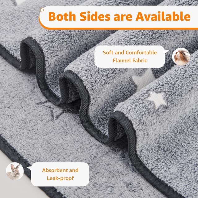 Thumbnail 5 de PICK FOR LIFE 40 x 60 cm fleece guinea pig liner 🐹