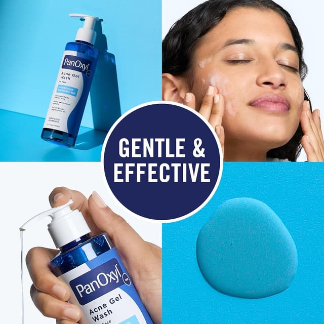 Detalle de PanOxyl Acne Gel Wash (2% Salicylic Acid) with Zinc PCA, Aloe, and Green Tea Extract, 6.5 oz