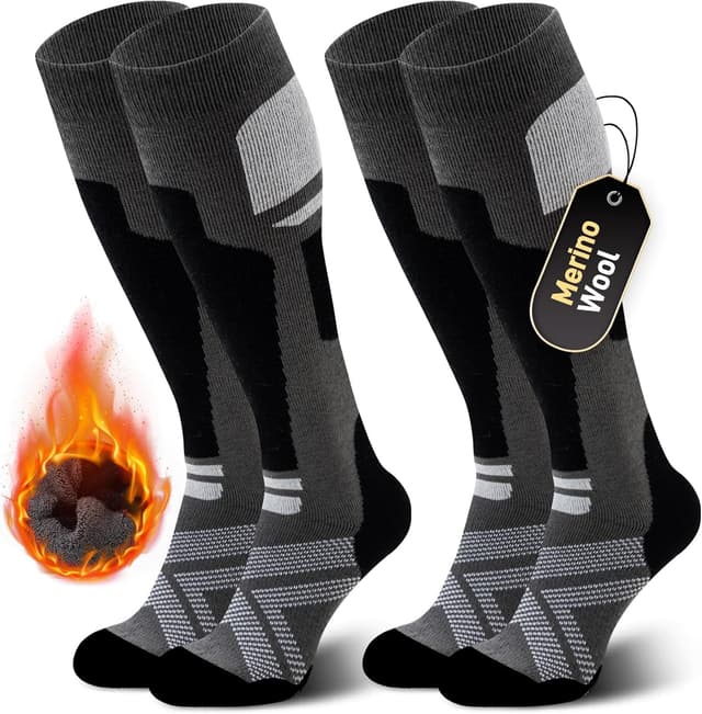 Imagen de Niorasen Merino Wool Ski Socks 2 Pairs en OfertitasTOP
