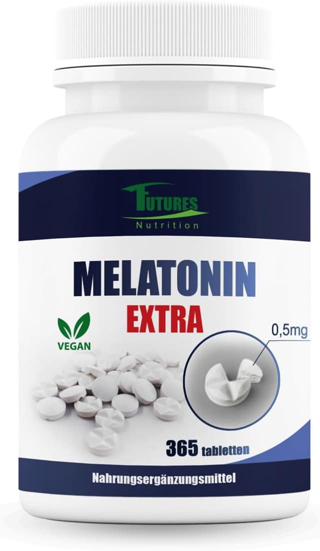 Detalle de Melatonin Tabletten 0,5 mg von Futures Nutrition