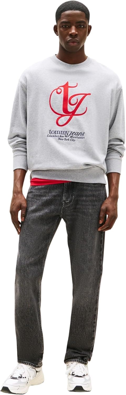 Detalle de Tommy Jeans Uomo Jeans Ryan Slim Straight Leg