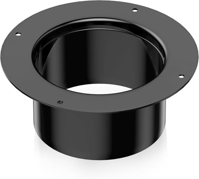 Detalle de Bride à souder Hon&Guan pour tuyau de ventilation 5 pouces (raccord ABS) — ø125 mm