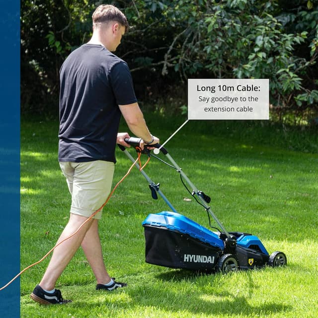 Thumbnail 2 de Hyundai 15'' 1600W Electric Lawn Mower