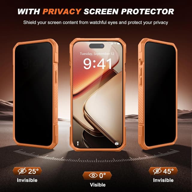 Detalle de TONGATE iPhone 17 Pro Max case 18FT