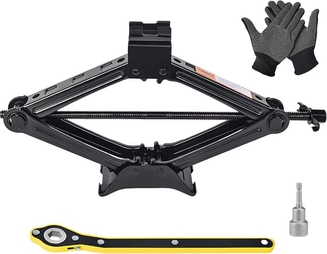Imagen de Car Jack Kit 2 Ton Heavy-Duty Scissor Jack en OfertitasTOP