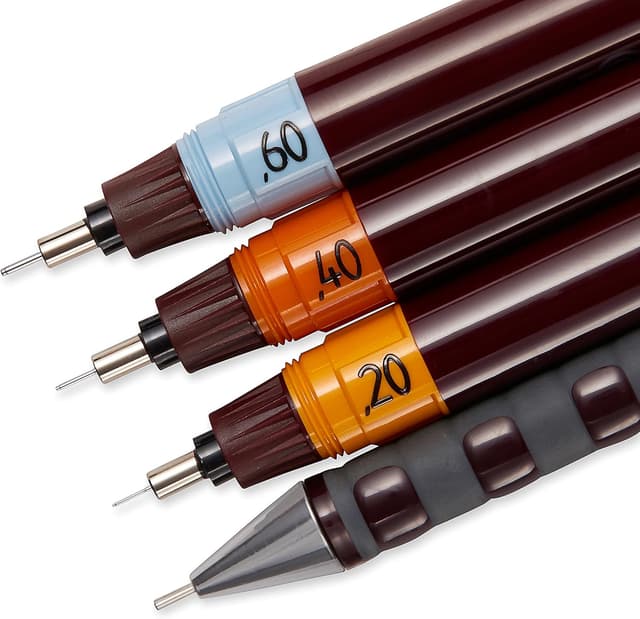 Thumbnail 1 de rOtring Isograph fineliner set 0.20mm