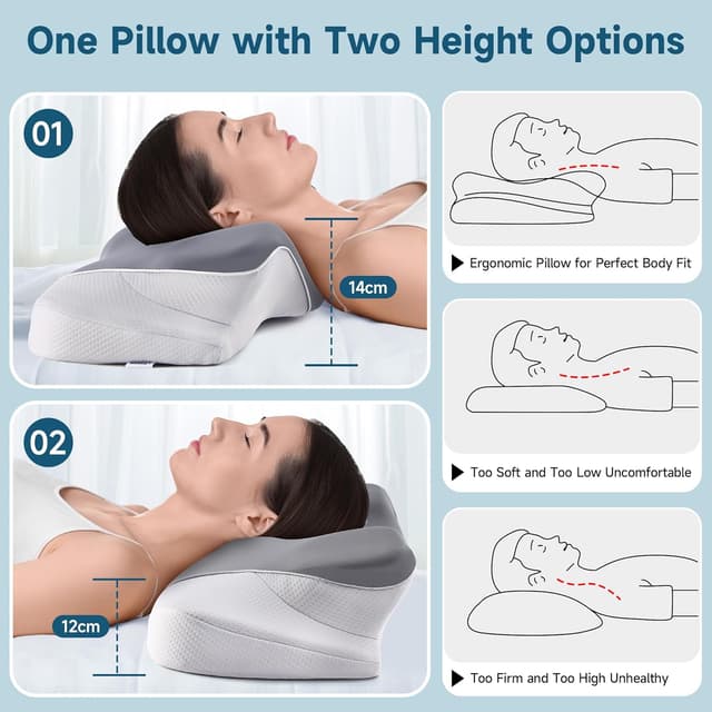 Thumbnail 2 de YunNasi Oreiller Ergonomique Cervical