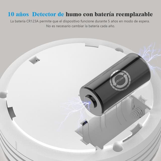 Thumbnail 6 de Detector de Humo con estación Base 10 años