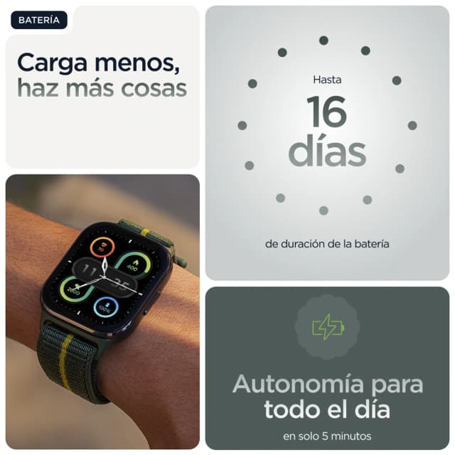Thumbnail 6 de Motorola moto watch fit smartwatch pantalla 1,9' OLED