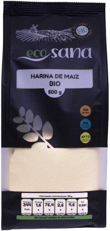 Imagen de Harina de Maíz Orgánica Ecosana 500g 🌽 en OfertitasTOP