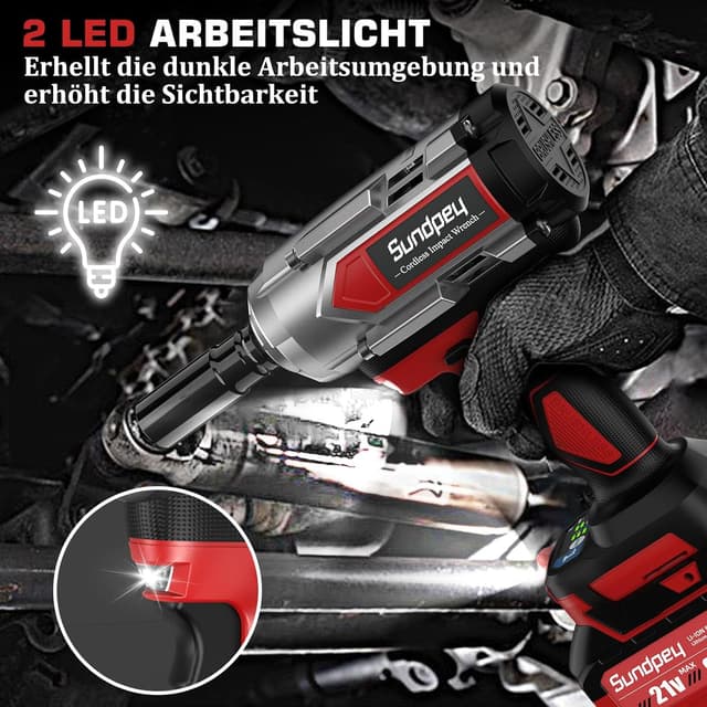 Thumbnail 6 de Sundpey 8000mAh Akku Schlagschrauber đ