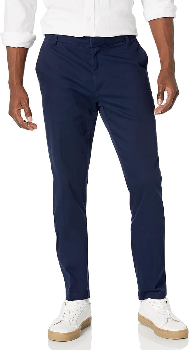 Detalle de Amazon Essentials Slim-Fit Wrinkle-Resistant Chinos