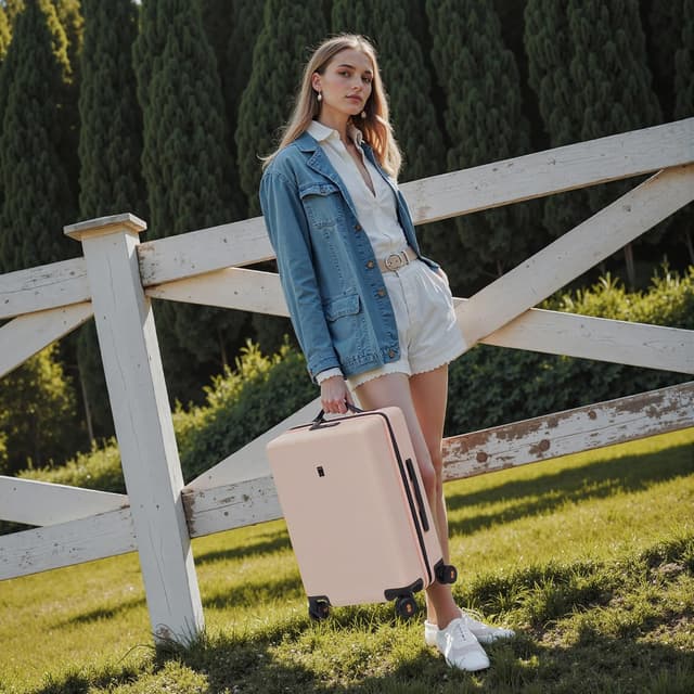 Detalle 2 de LEVEL8 8 Spinner Rollkoffer 54 cm