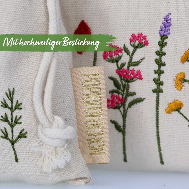 Detalle 2 de Papierdrachen Oster-Set Leinensäckchen 6x 13x18 cm