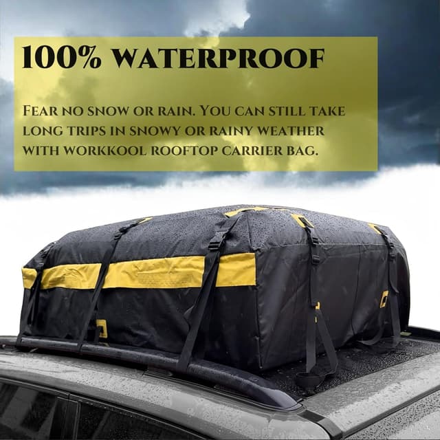 Detalle 2 de WORKKOOL roof cargo bag 19.4 cuft