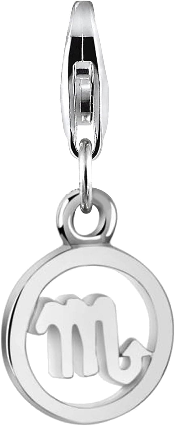 Detalle 2 de Nenalina Charm Pendentif Zodiac Scorpion en argent sterling 925 pour bracelets à breloques