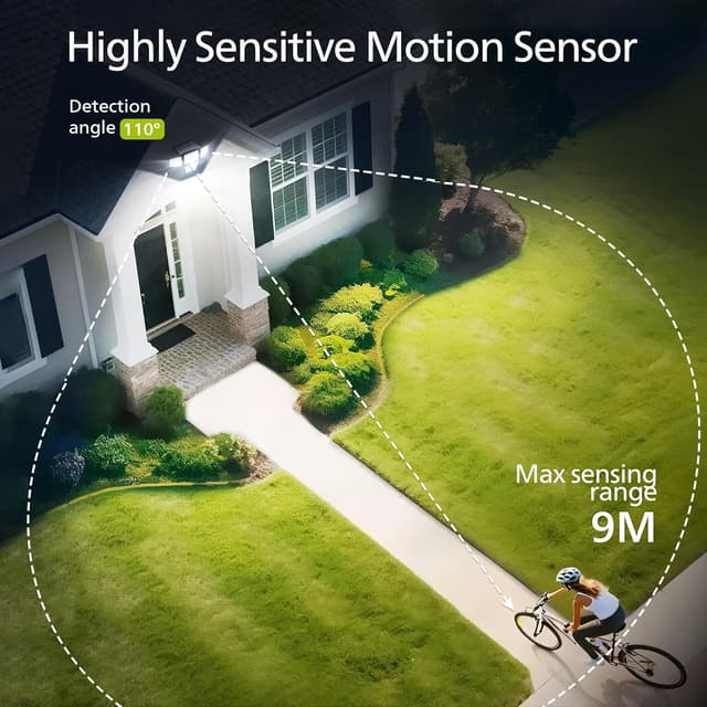 Detalle de Philips Solar security light, 196 LED