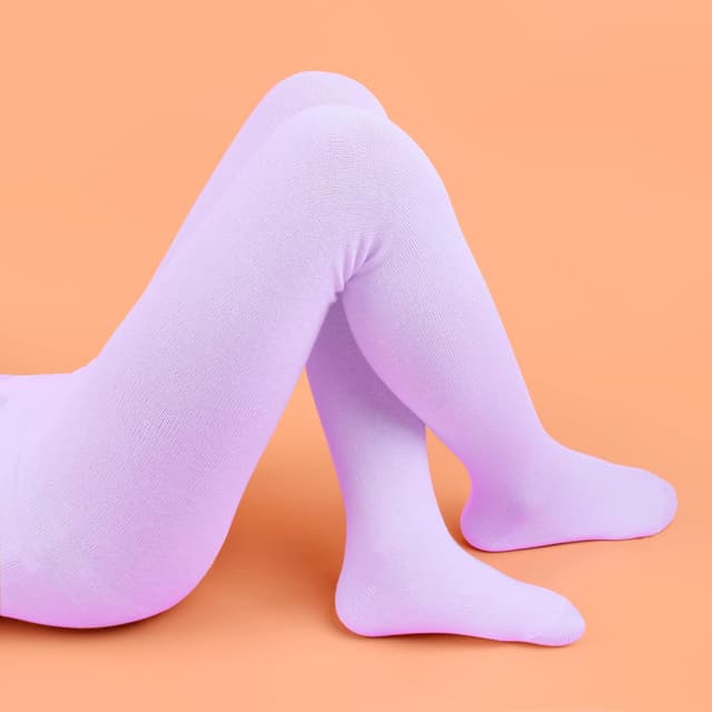 Detalle 2 de L&K-II collant per neonati e ragazzi (confezione da 1), maglia multicolore 2772