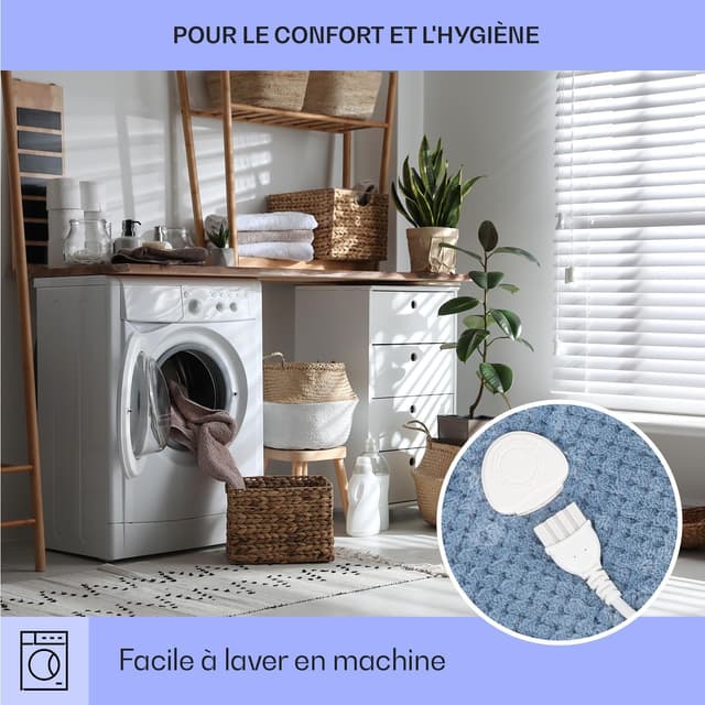 Thumbnail 4 de Klarstein Couverture Chauffante 2 Places XL 180x130 cm