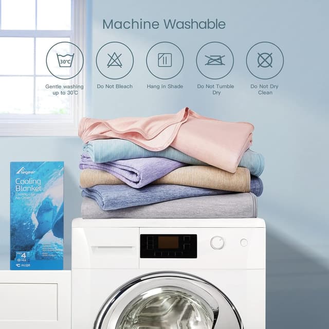 Thumbnail 6 de Elegear Queen Cooling Blanket (Arc-Chill 3.0) — Absorbs Heat to Help Keep You Cool for Night Sweats