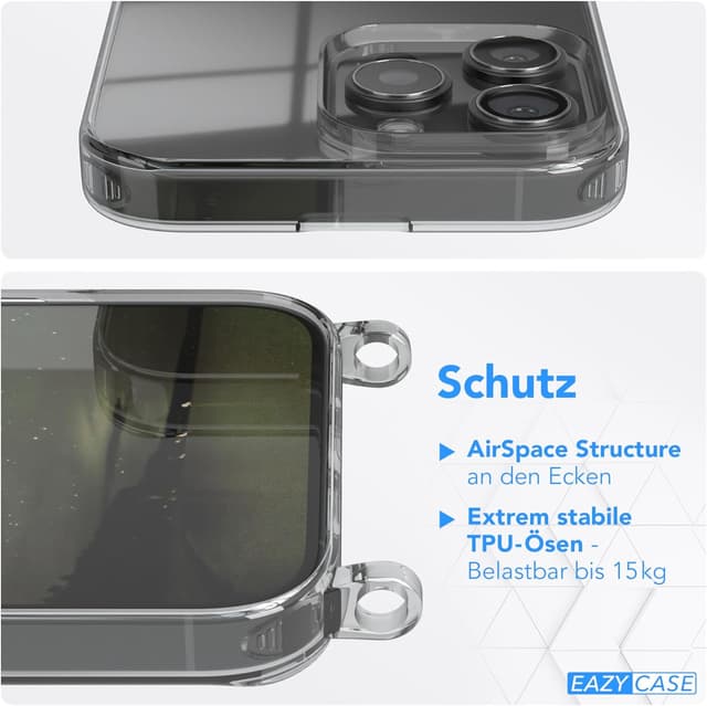 Thumbnail 4 de EAZY CASE Handykette für iPhone 16 Pro Max Grünkombination