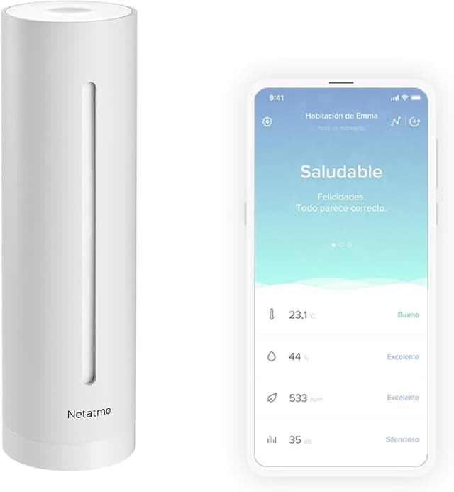 Thumbnail 6 de Netatmo Medidor Inteligente Calidad del Aire 🌱 NHC-EC