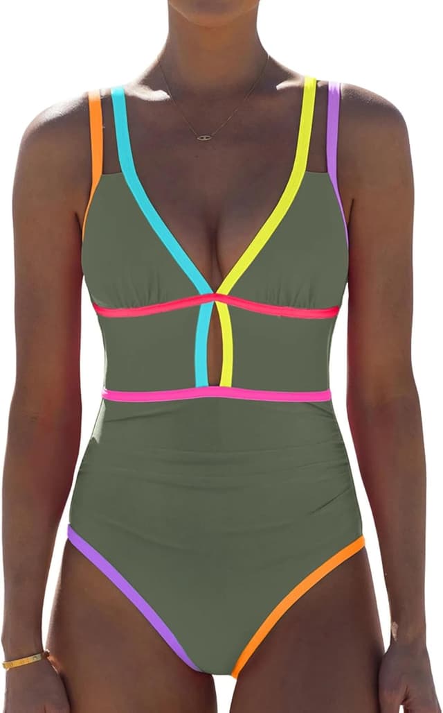 Thumbnail 6 de popvil Women One Piece Swimsuit 2026 Tummy Control