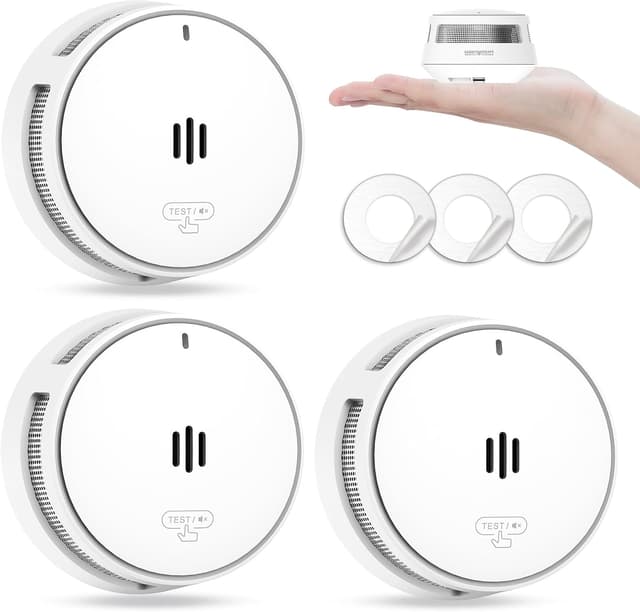 Imagen de Détecteur de fumée Pile 10 Ans 3 Pack en OfertitasTOP