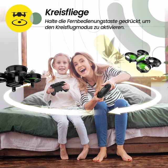 Detalle 2 de Holy Stone HS210 Mini Drohne für Kinder – 21 Min. Flugzeit