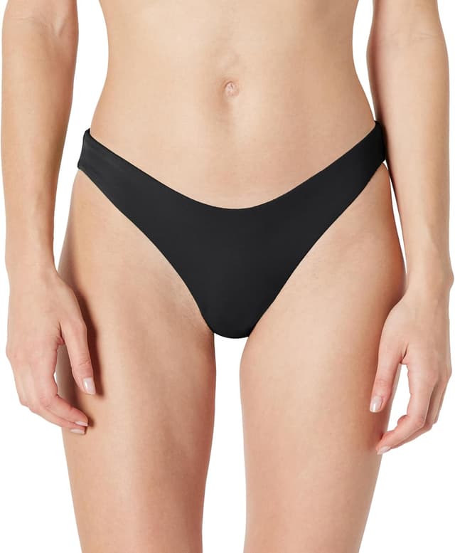 Detalle de Amazon Essentials Femme – bas de bikini taille basse à coupe échancrée